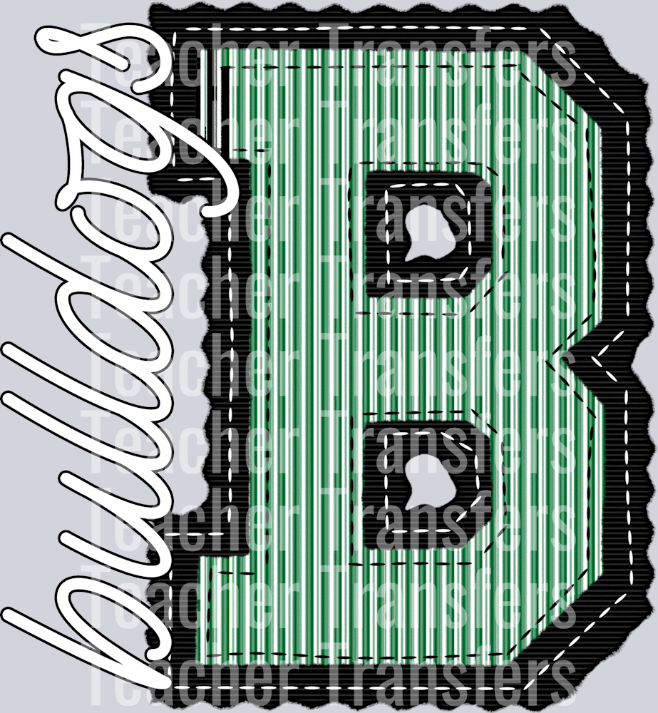 THE PREPSTER B BULLDOGS KELLY BLACK 2