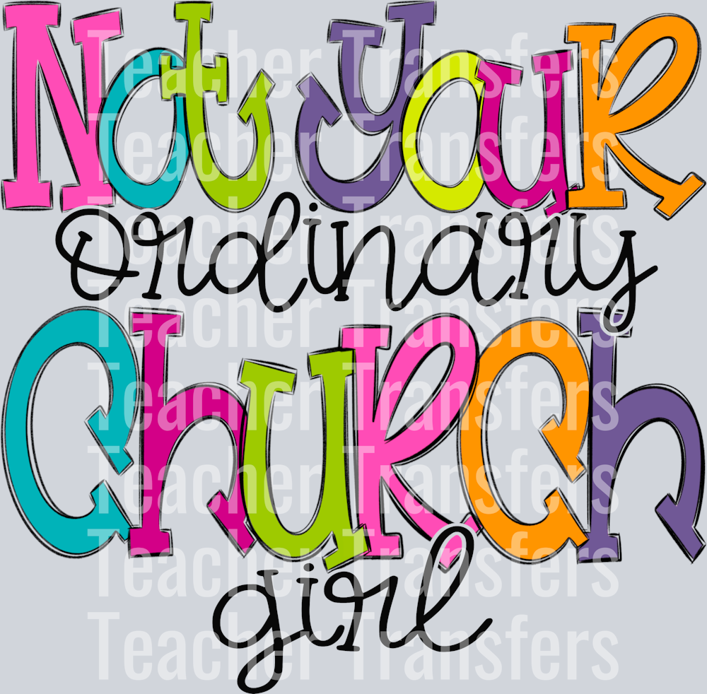 Notyourordinarychurchgirl