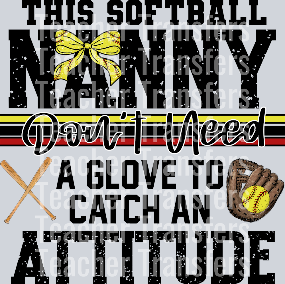 This Softball Nanny doesn’t need a glove