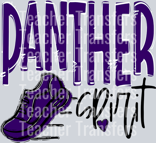 Team Go Spirit Panther Track Shoe Purple White
