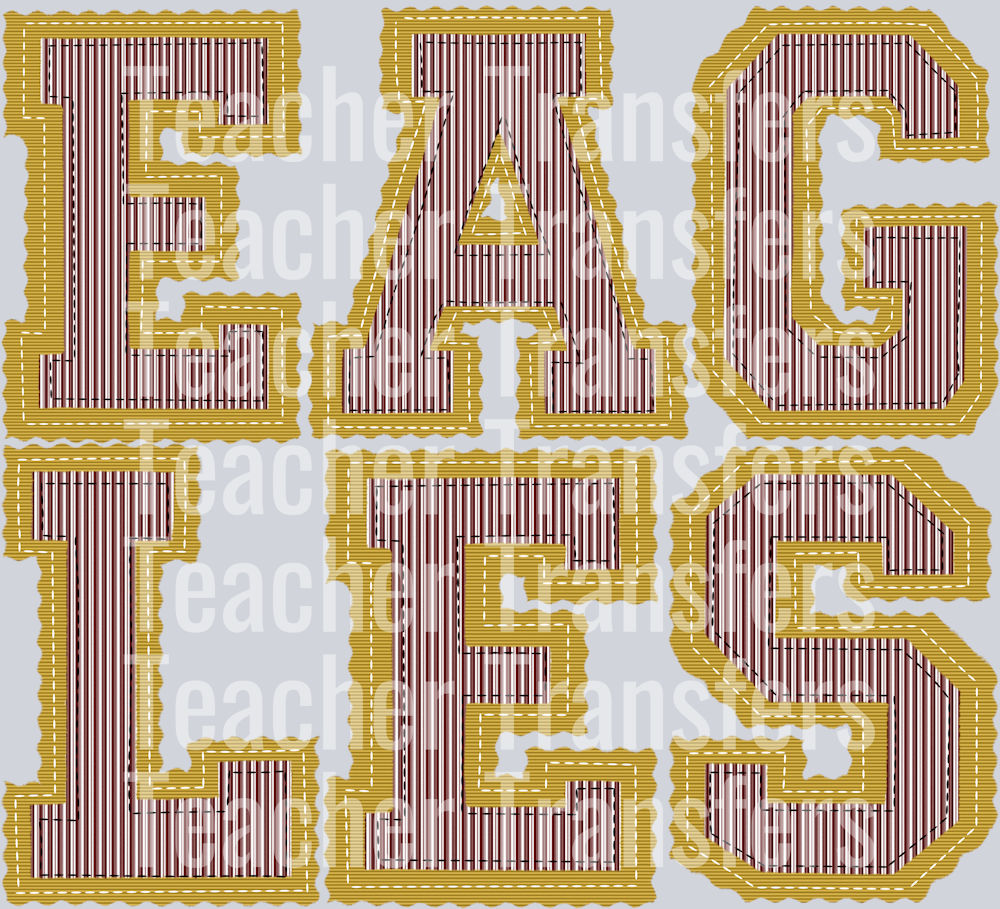 THE PREPSTER EAGLES MAROON VEGAS