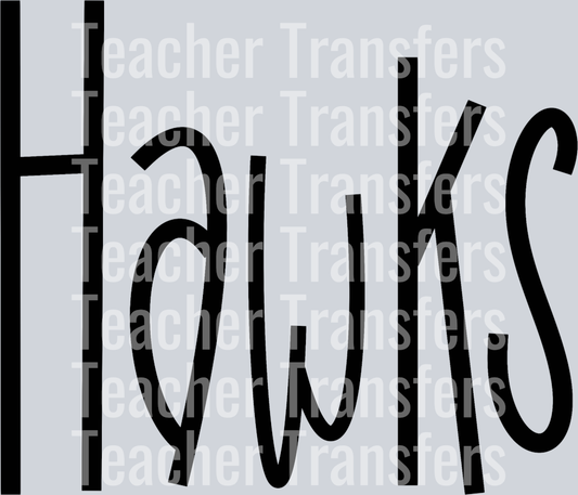 Straight and Narrow Hawks