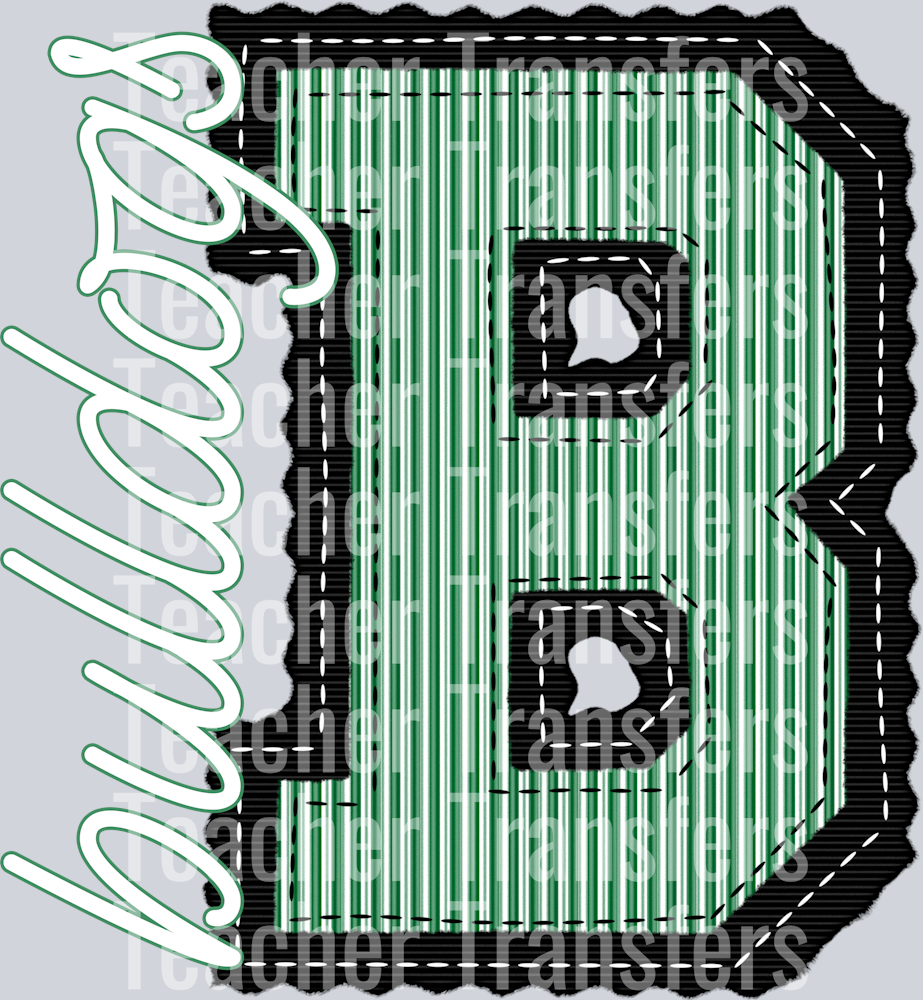 THE PREPSTER B BULLDOGS KELLY BLACK