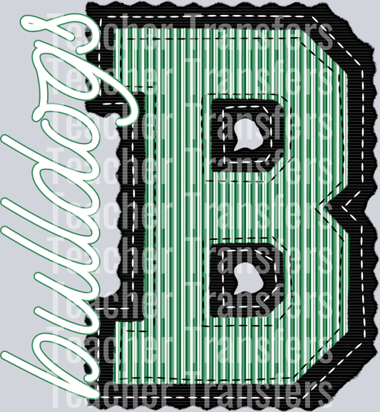 THE PREPSTER B BULLDOGS KELLY BLACK