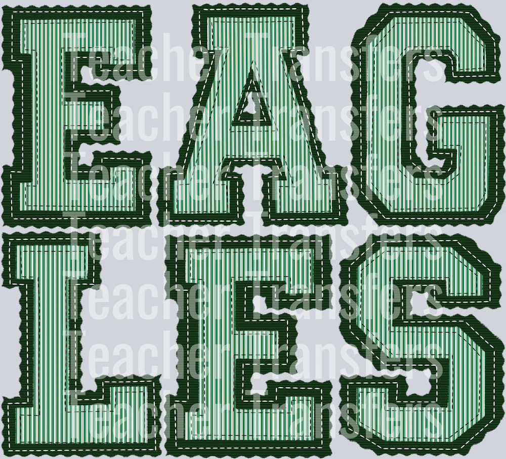 THE PREPSTER EAGLES KELLY DARK GREEN