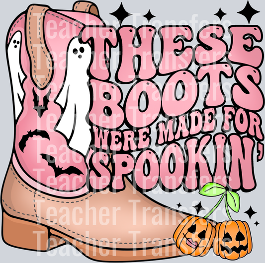 These boots were made for spookin HWDS