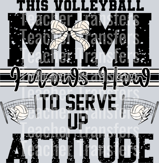 This Volleyball Mimi Knows How To Serve Up Attitude 2