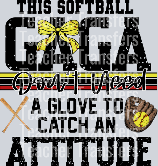 This Softball Gaga Don’t Need A Glove