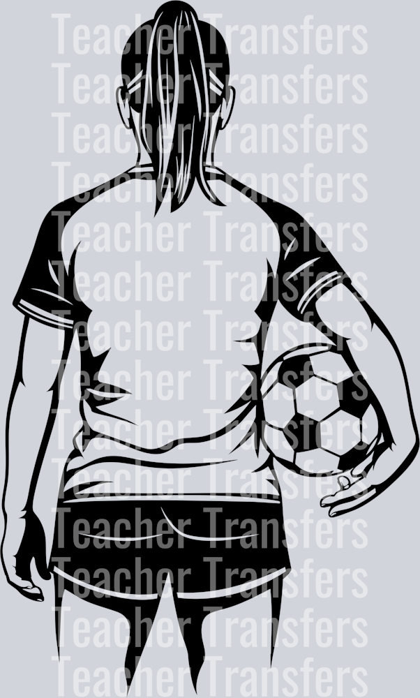 8. soccer girl back