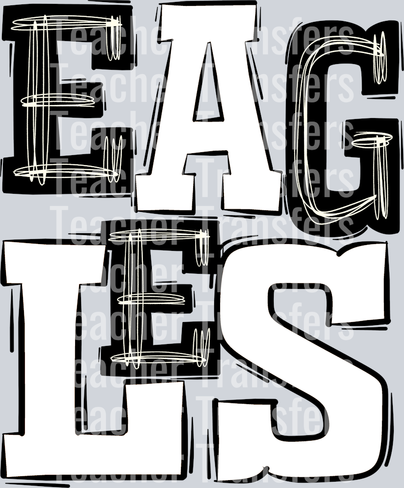 Eagles Black and White