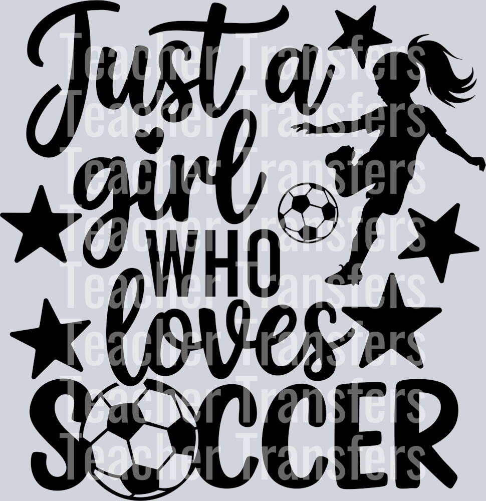 14. just a girl who loves soccer