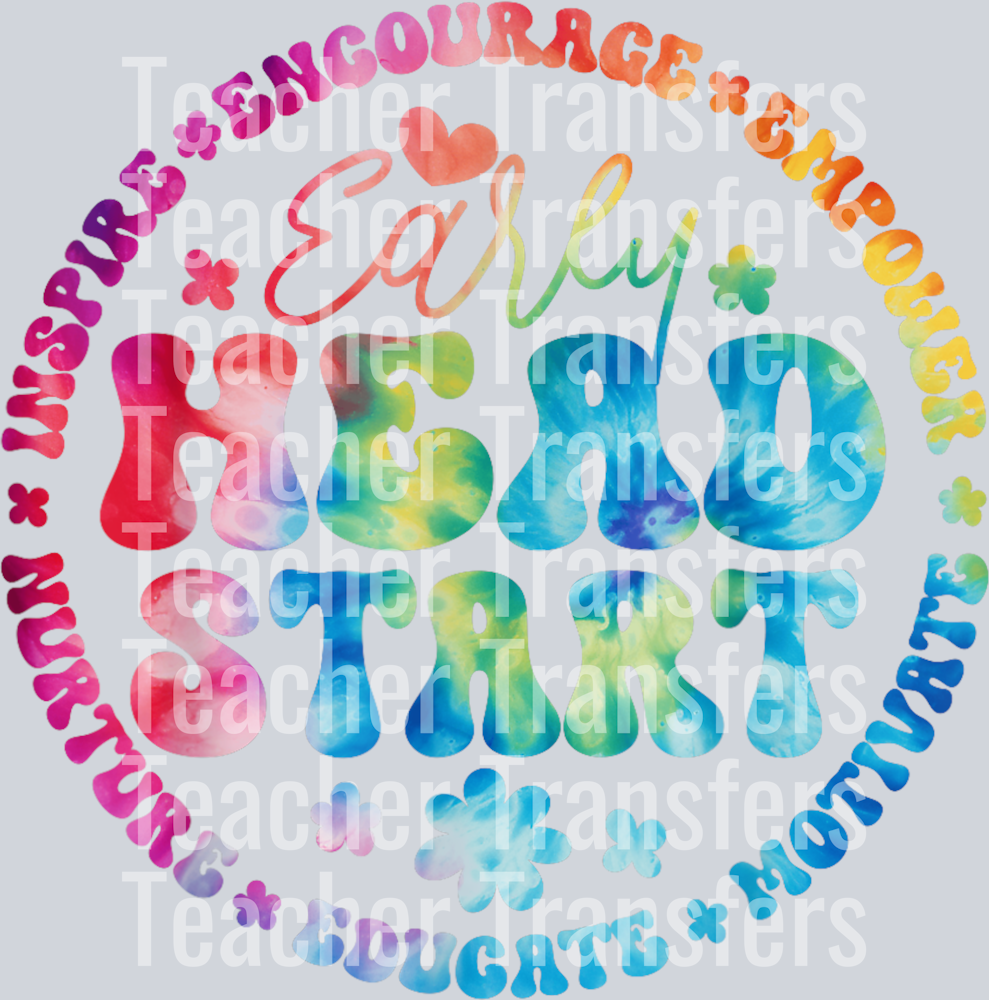 Early Head Start Squad Homeschool Teacher Headstart T-Shirt (1)