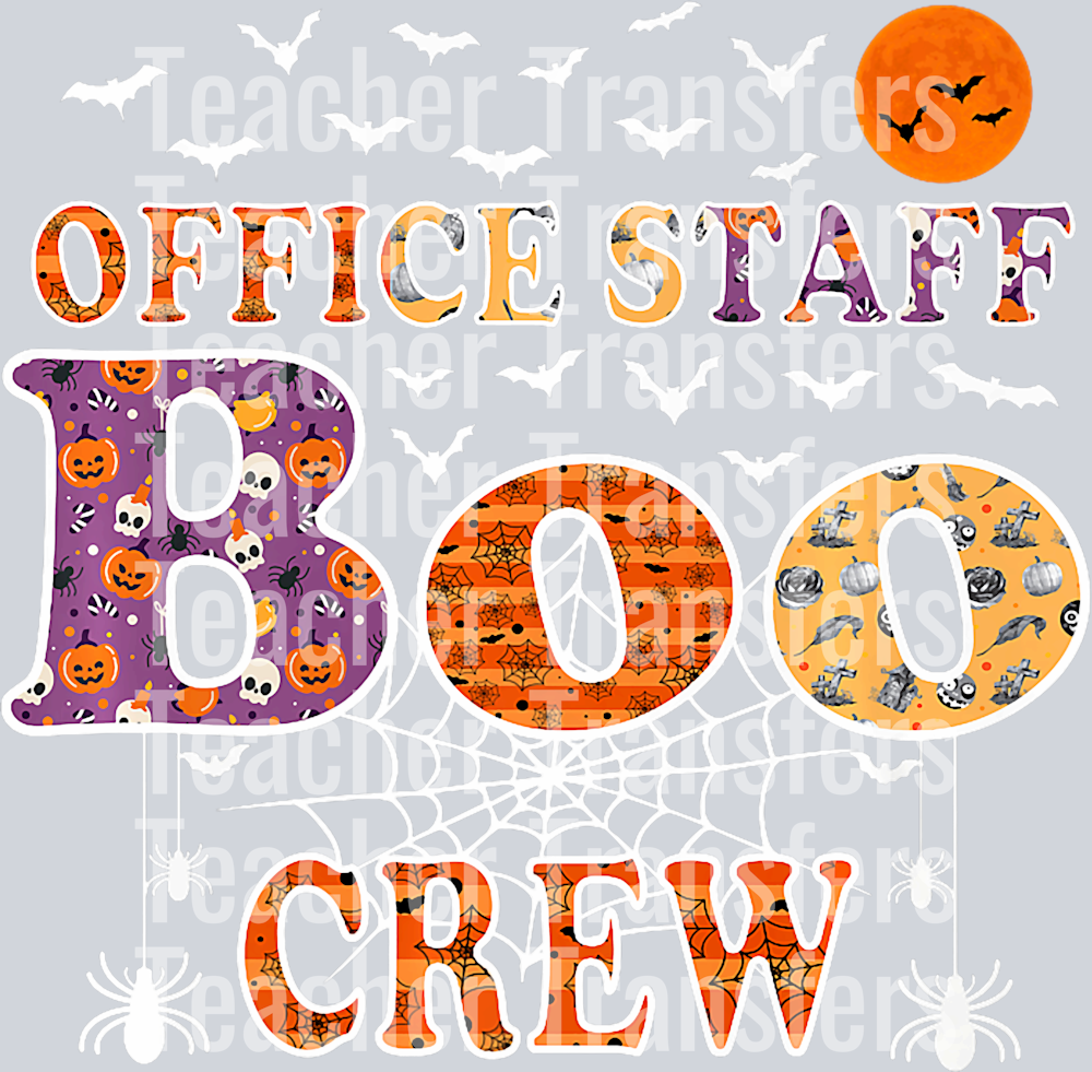 Office Staff Boo Crew Shirt Funny Halloween Costume Premium T-Shirt