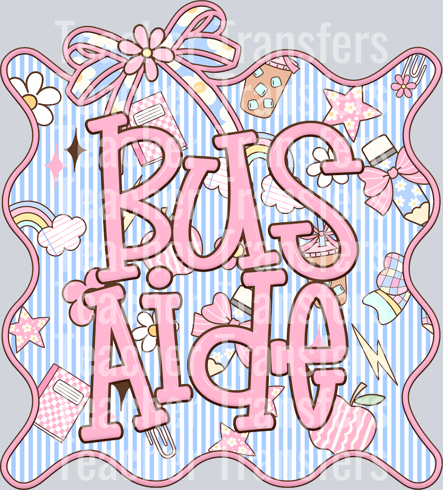 SEERSUCKER GRADE FRAME BUS AIDE