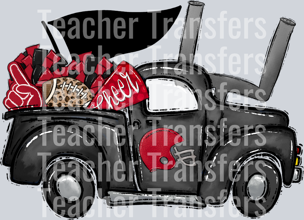 HOCO TRUCK RED AND BLACK