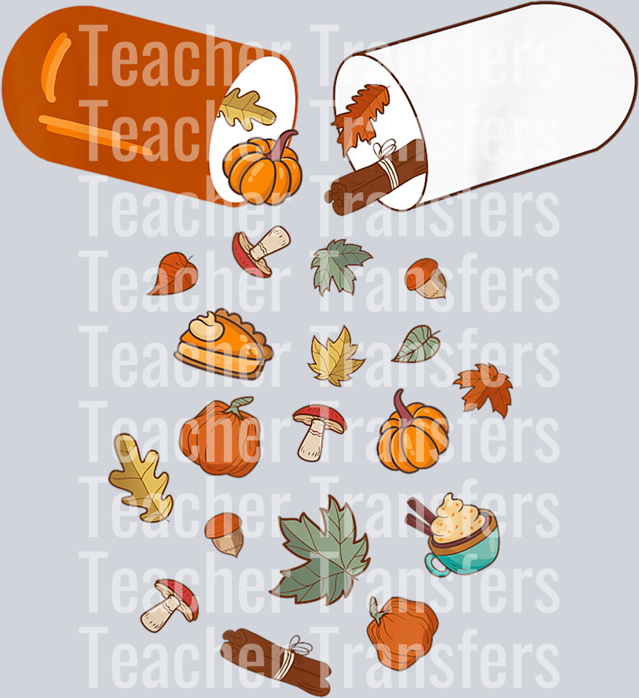 Pharmacy Tech CPhT Fall Vibe Its Fall Yall Pumpkin Season T-Shirt