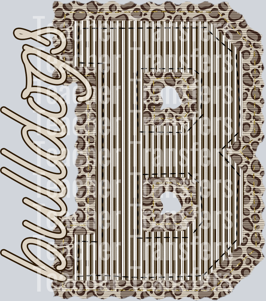 THE PREPSTER B BULLDOGS LEOPARD