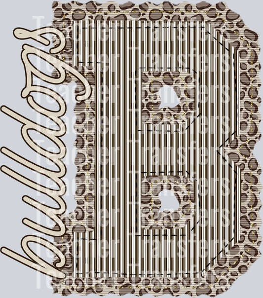 THE PREPSTER B BULLDOGS LEOPARD