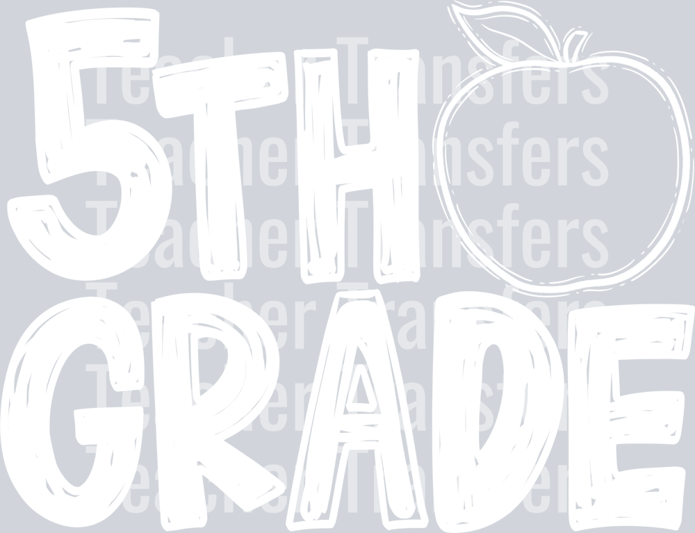 Back to School Apple Grade Level 5th
