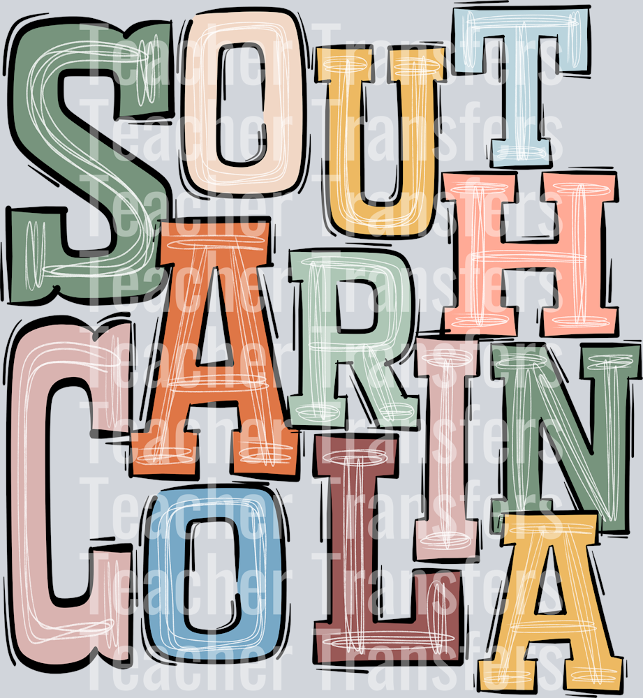 Boho States South Carolina