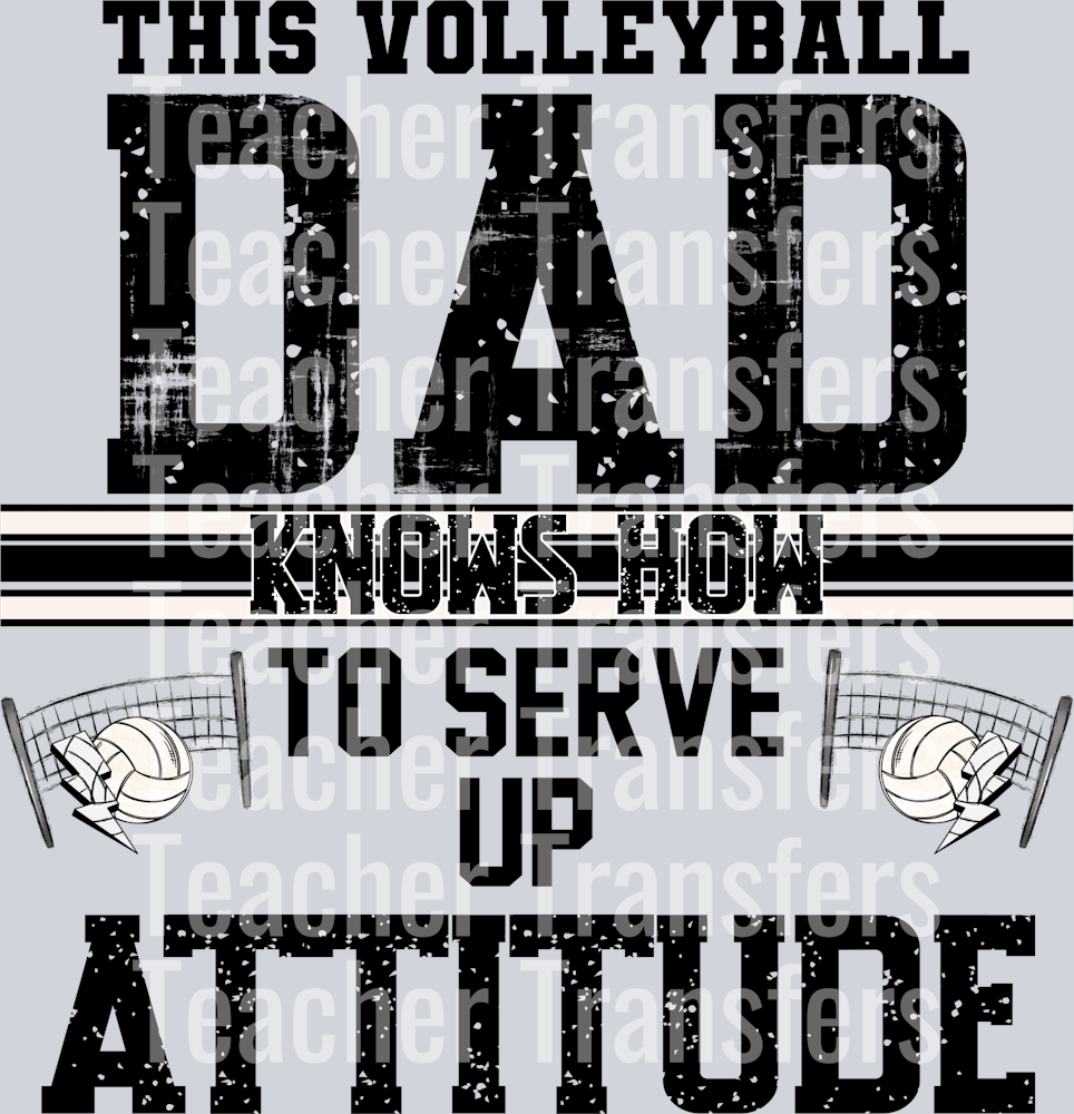 This Volleyball Dad Knows How To Serve Up Attitude