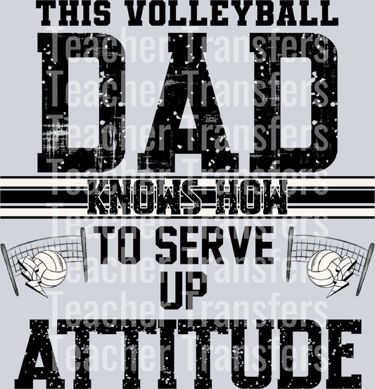 This Volleyball Dad Knows How To Serve Up Attitude