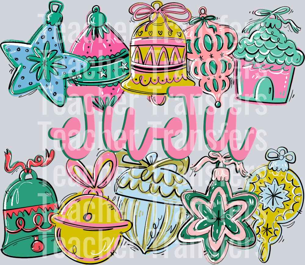 ORNAMENT NAME FRAME JUJU