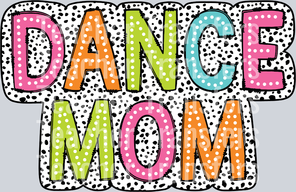 Dance Mom Dalmatian Dots PNG