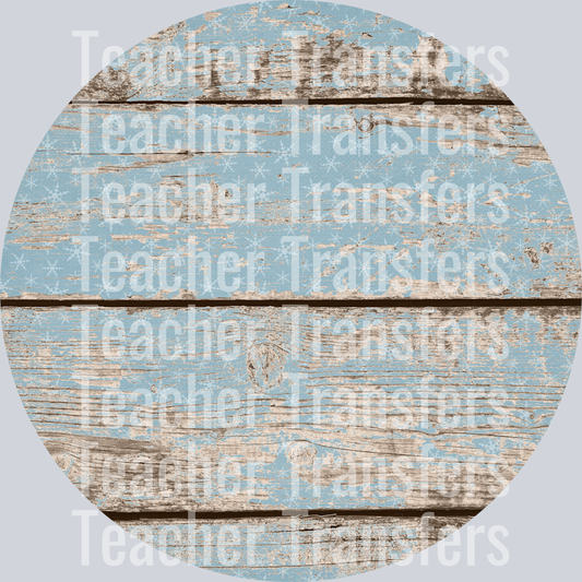 Small Town Christmas Ornament Back