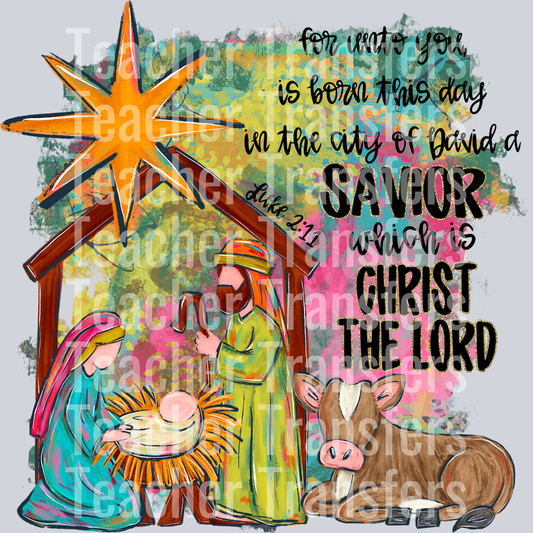 FOR UNTO YOU IS BORN THIS DAY