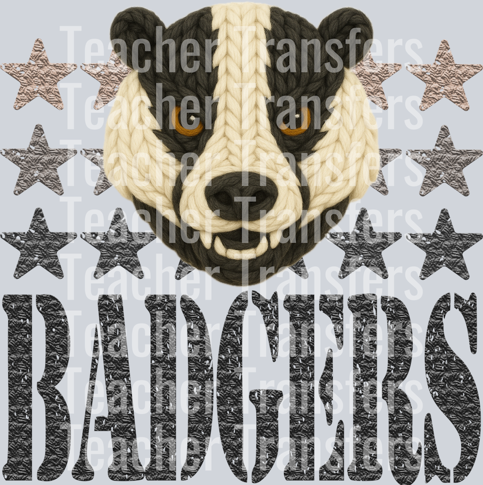 YARN MASCOTS BADGERS