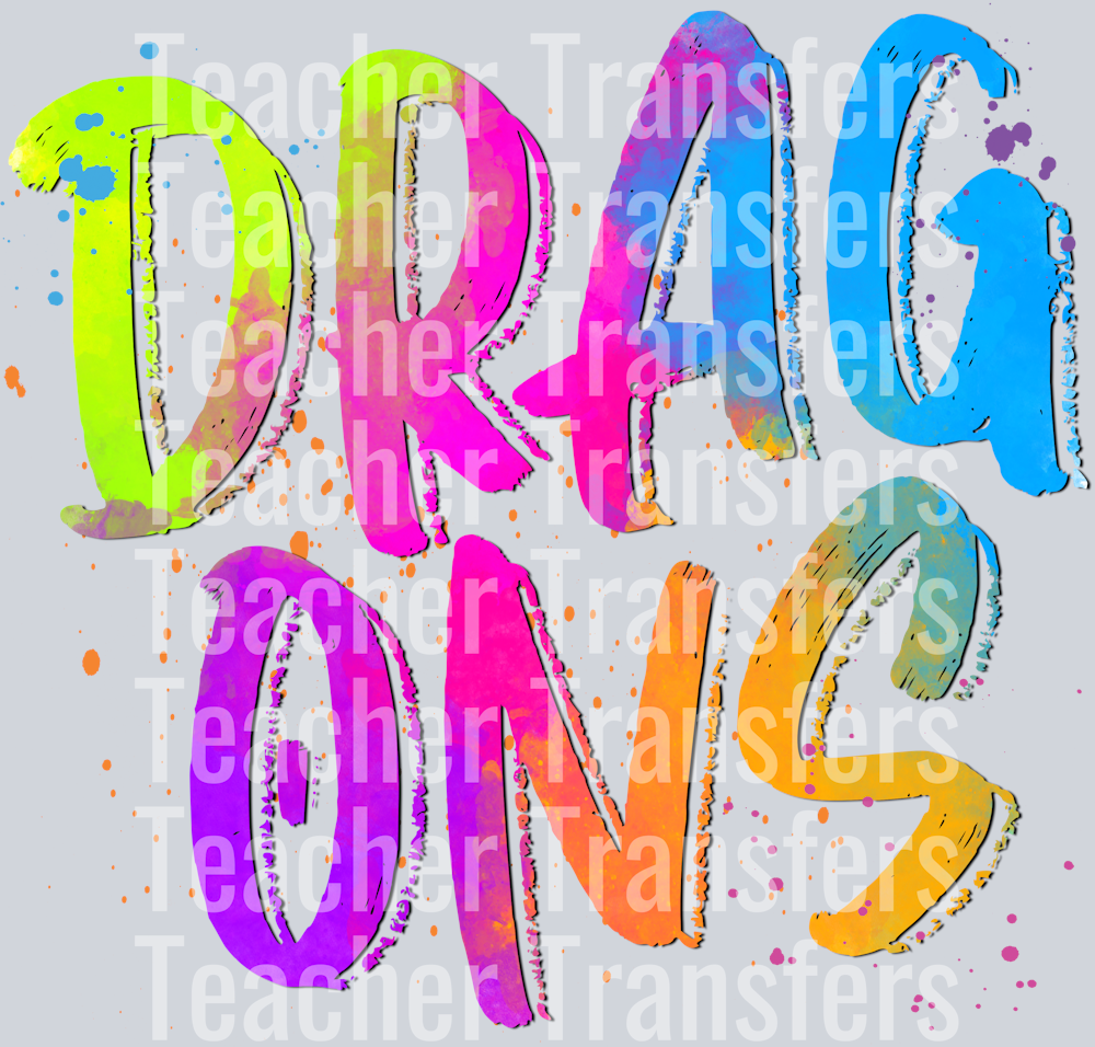 NEON MASCOTS Dragons