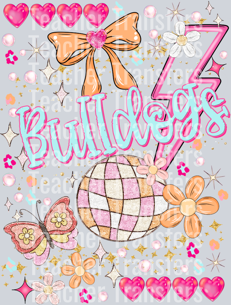 Preppy MASCOTS BULLDOGS