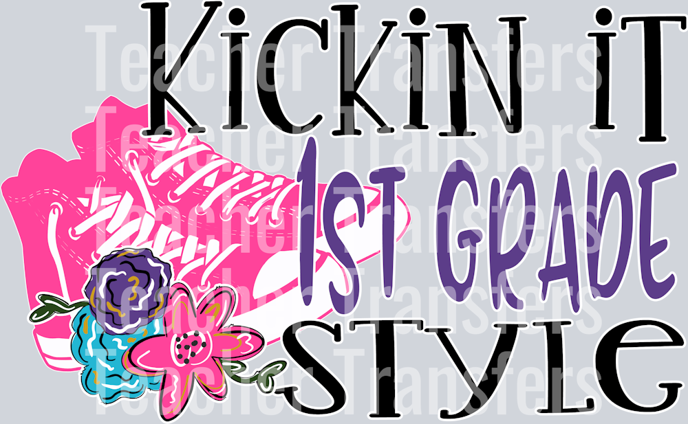 Kickin it Style PINK FIRST GRADE
