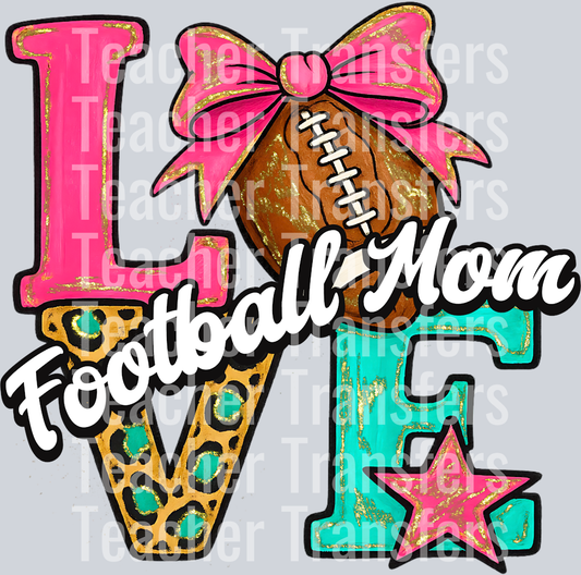 Love Football Mom HWDS