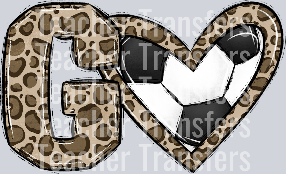 Go Hearts Soccer No Flowers