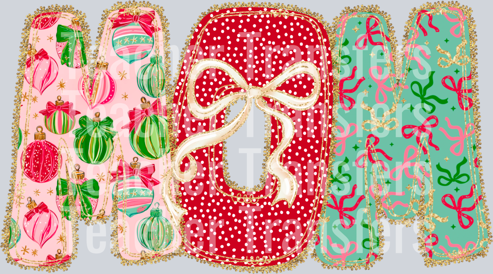 ChristmasBowLace Mom