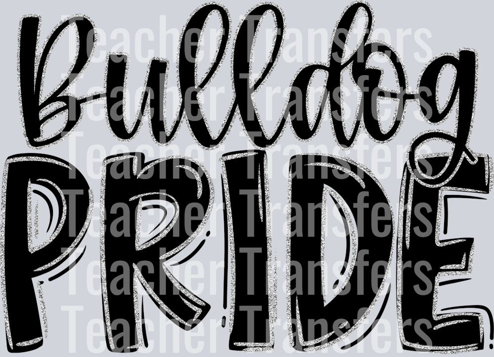 Starry Pride BULLDOG BLACK SILVER