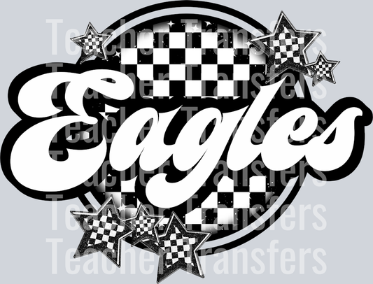 Eagles Checker Mascots