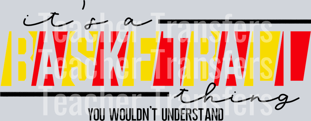 BasketballThingRedYellow