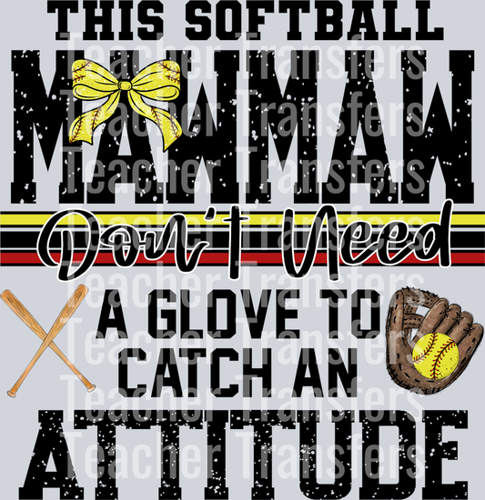 This Softball Mawmaw doesn’t need a glove