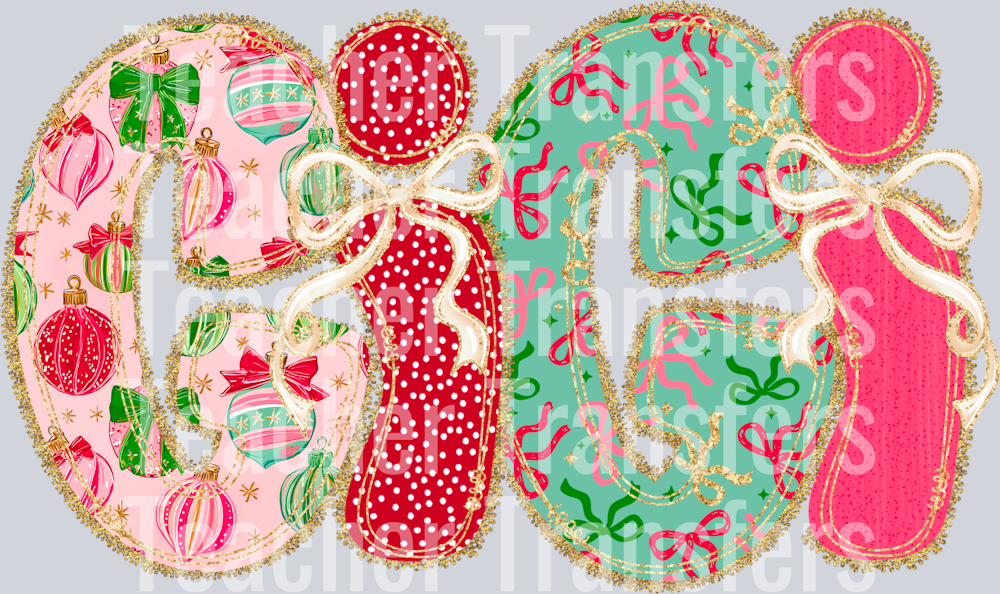 ChristmasBowLace Gigi