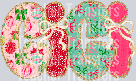 ChristmasBowLace Gigi