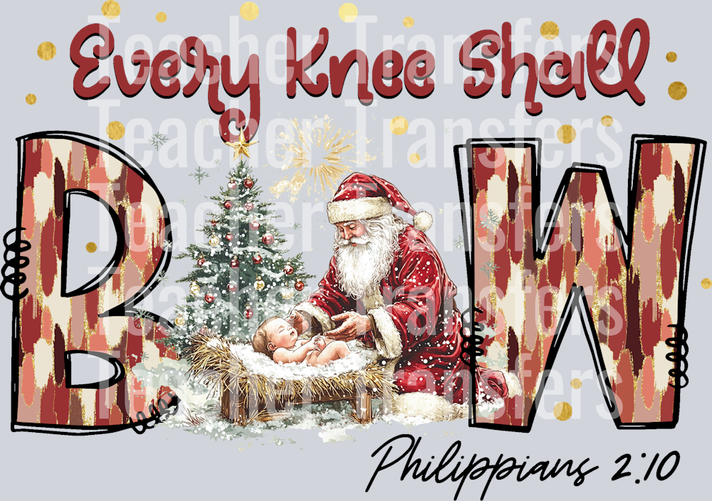 Every Knee Shall Bow Etsy