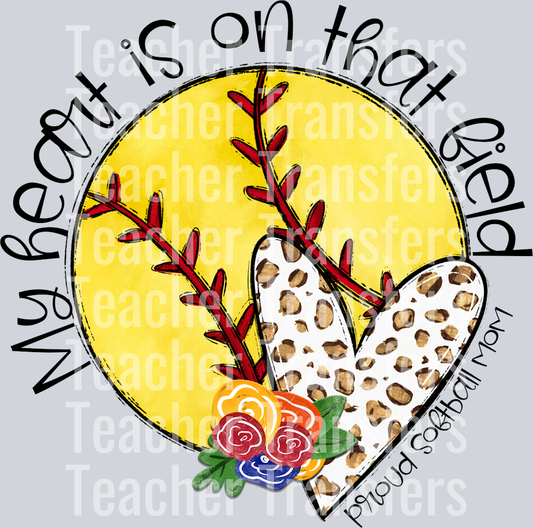 My Heart is on that SOFTBALL