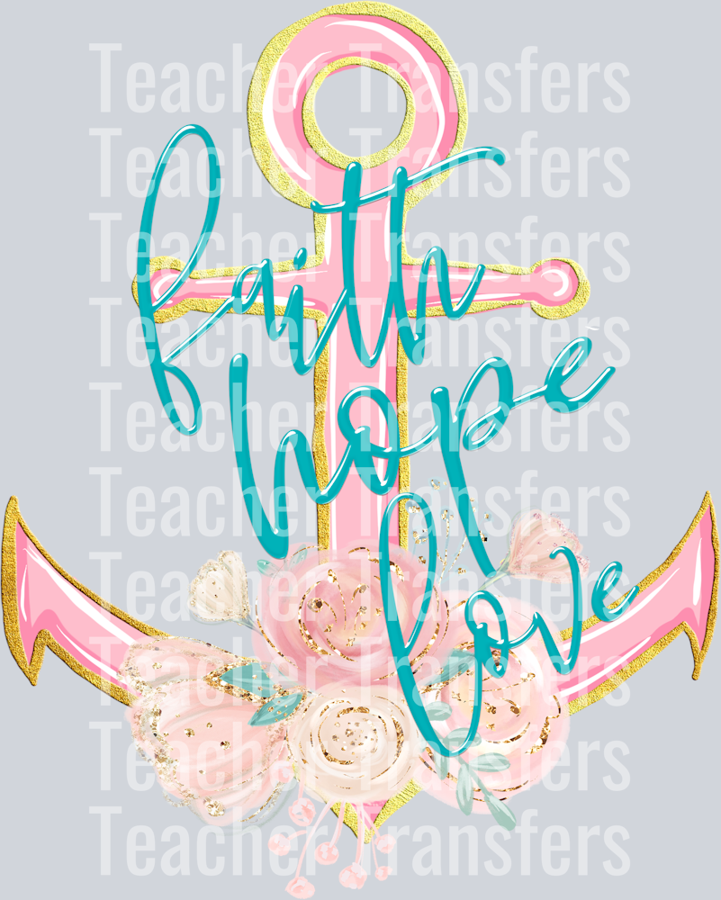 faith hope love anchor