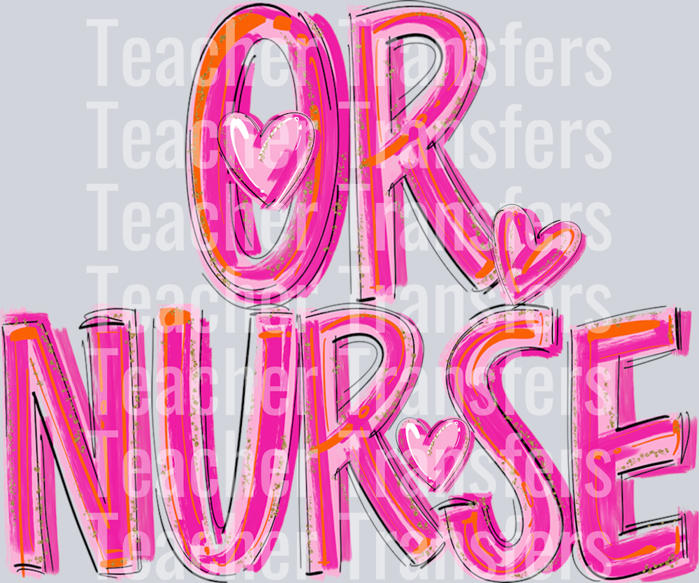 OR NURSE Pretty in Pink