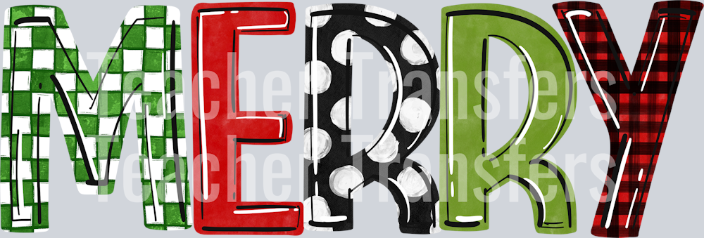 Merry Word Art