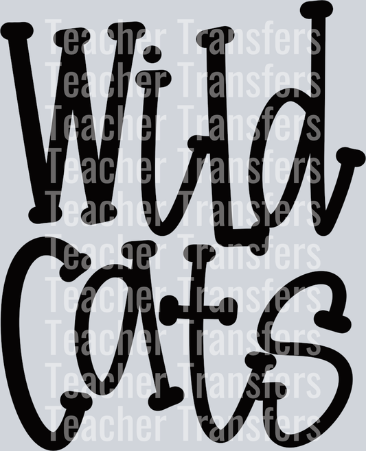 Funky Serif Wildcats 2