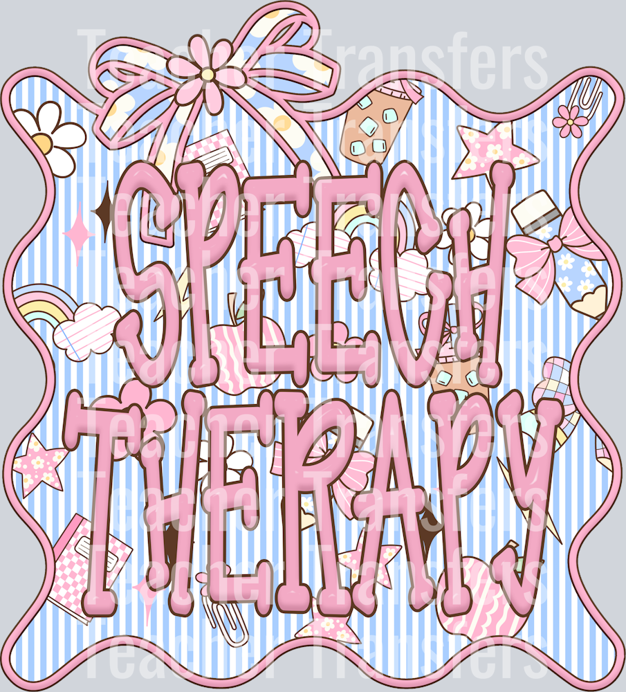 SEERSUCKER GRADE FRAME Speech Therapy